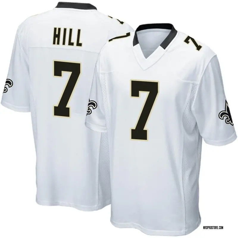 White Youth Taysom Hill New Orleans Saints Game Jersey
